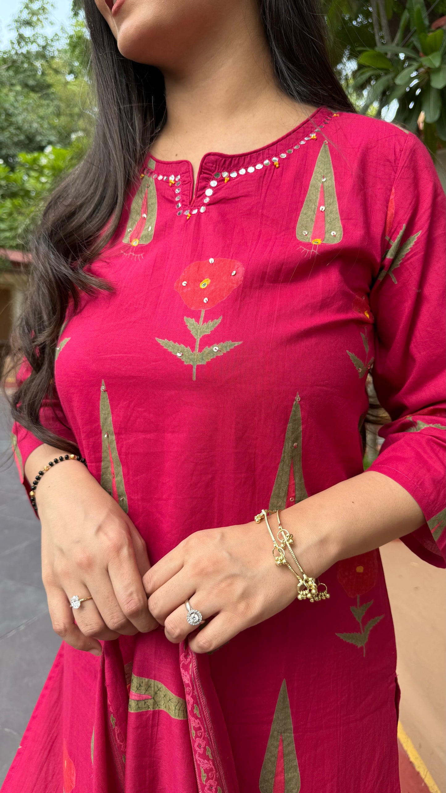 Bloom Tales Cotton Suit