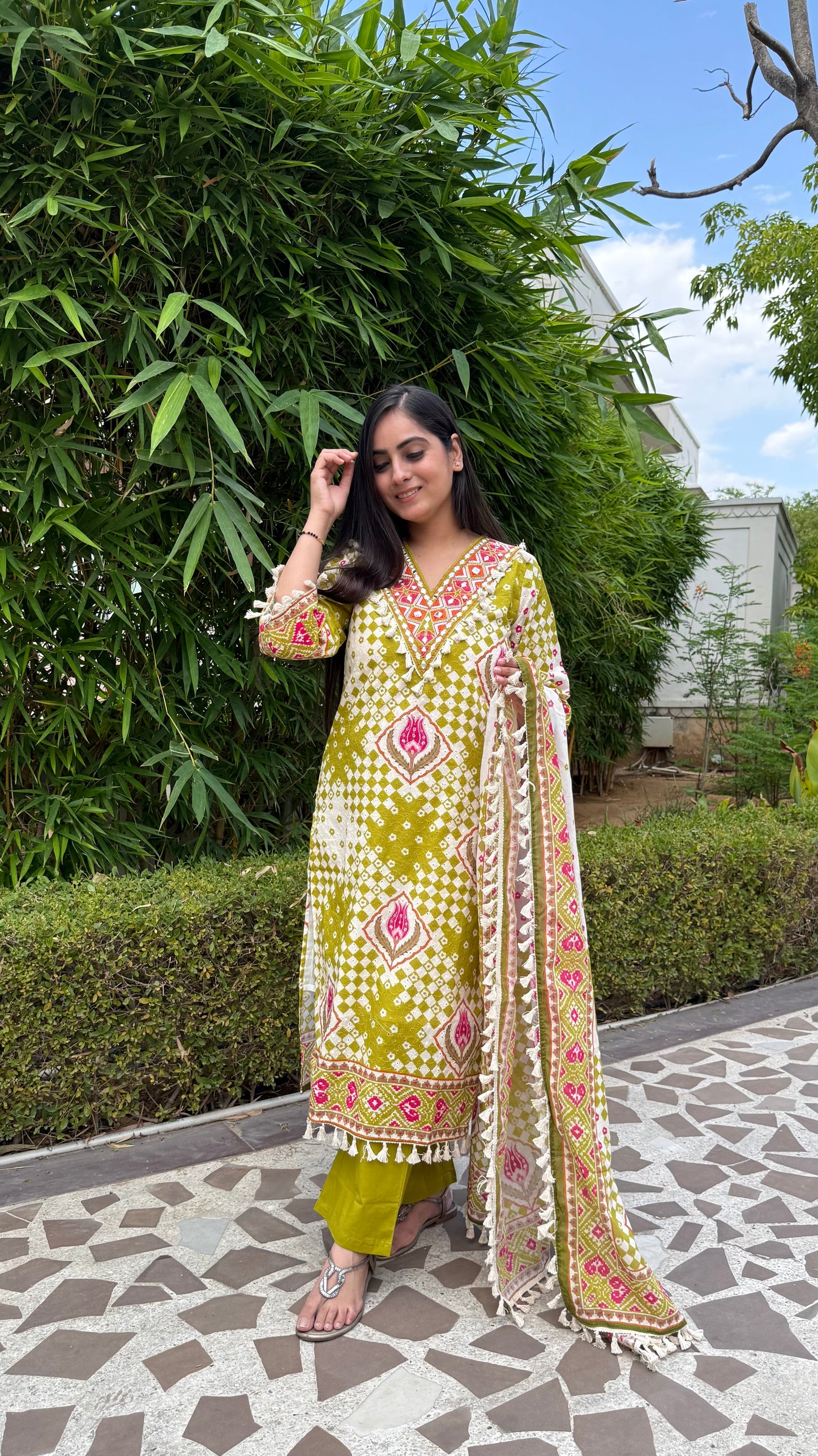 Rangrez Tassel Suit Set