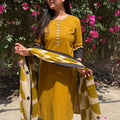 Mustard Muse Suit Set