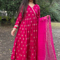 Ria Pink Angrakha Set