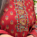 Maahi Rust Sharara Set