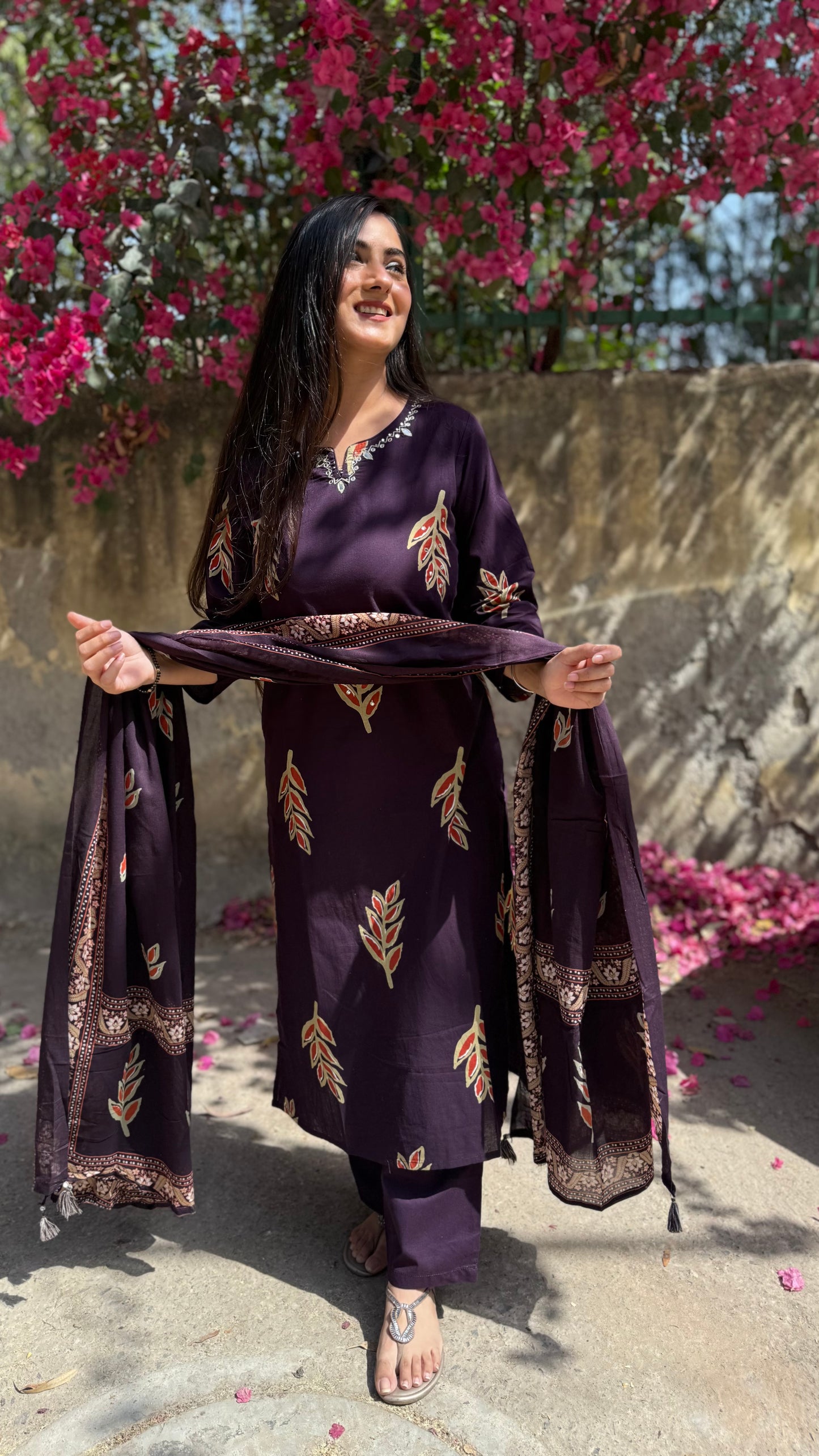 Yashika printed Cotton Suit