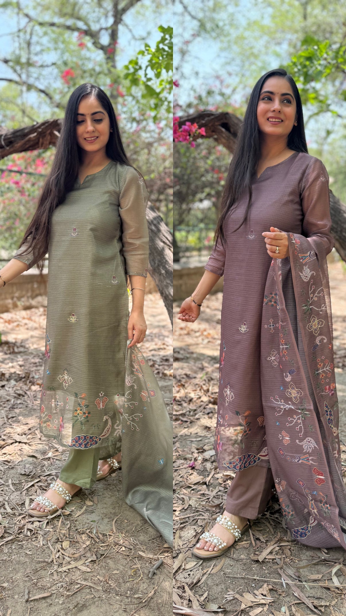 Vamika Kota Dori Embroidered Suit