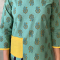 Green Yellow Kurta