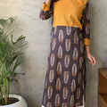 Brown Mustard Kurta