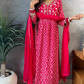 Anjali Coral A-line Suit